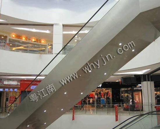 室內(nèi)不銹鋼裝飾自動(dòng)扶梯扶手